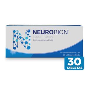 Neurobion Merck Caja X 30 Tabletas Recubiertas.
