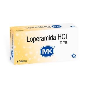 Loperamida 2 Mg Mk Caja X 6 Tabletas.