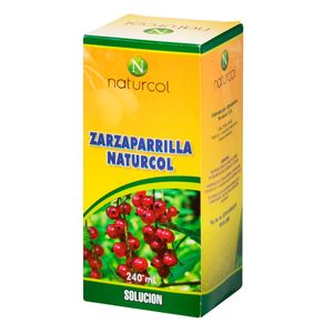 Solución Naturcol Zarzaparrilla Frasco X 240 Ml.
