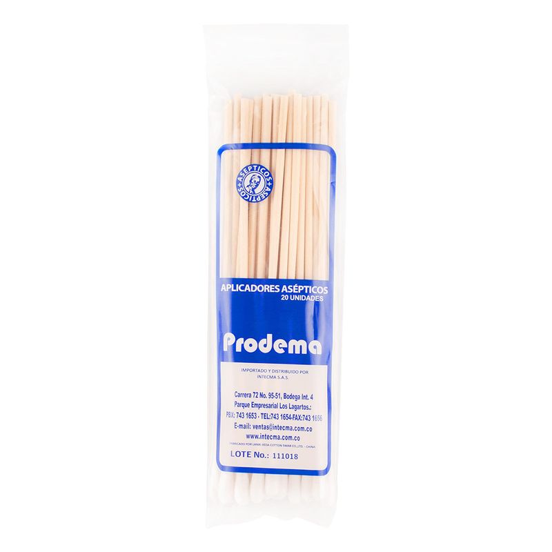 aplicador-prodema-algodon-madera-20-und