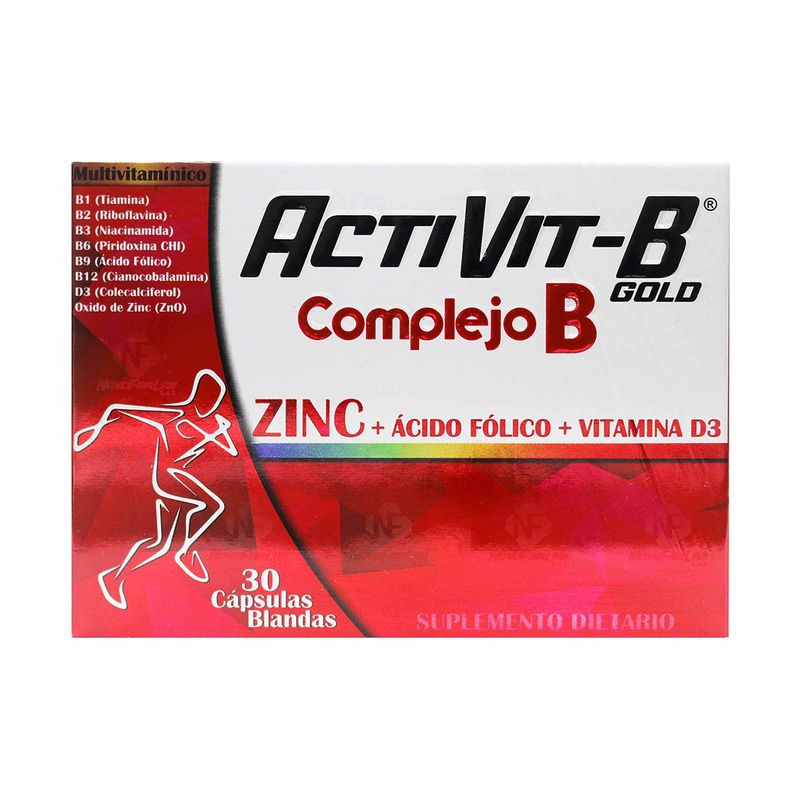 activit-b-gold-complejo-b-30-cap-blandas