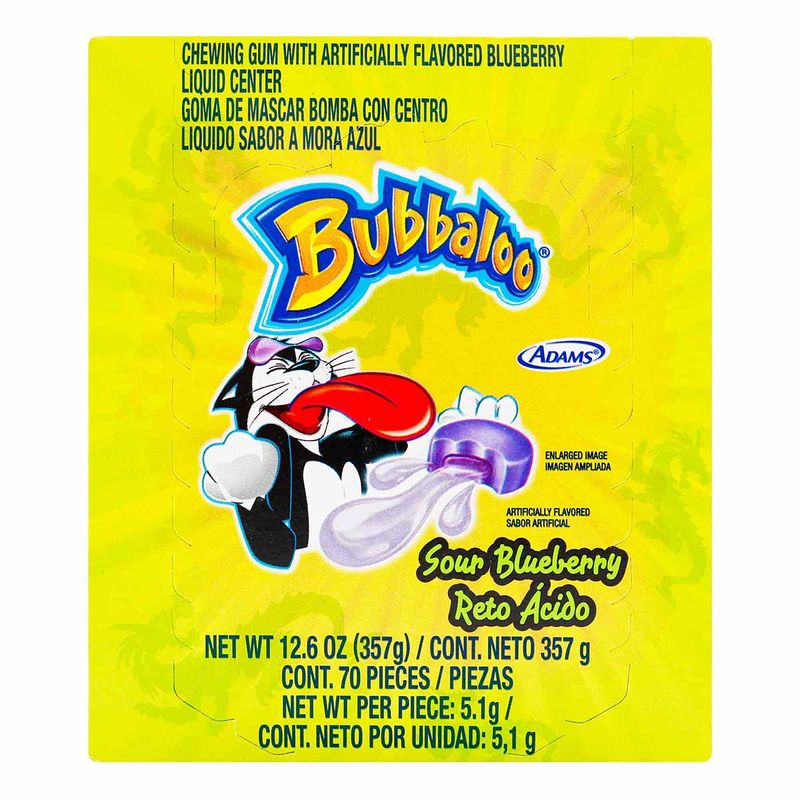 bubbaloo-1s-reto-70-und-51g