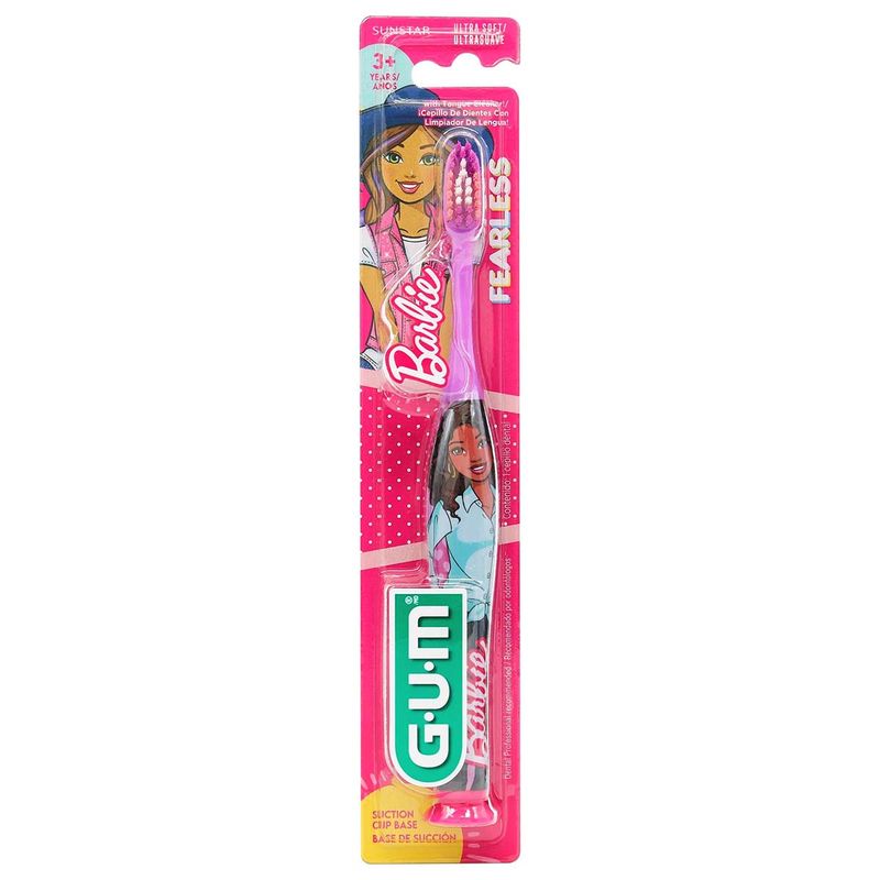 cepillo-dental-gum-kids-barbie-suave
