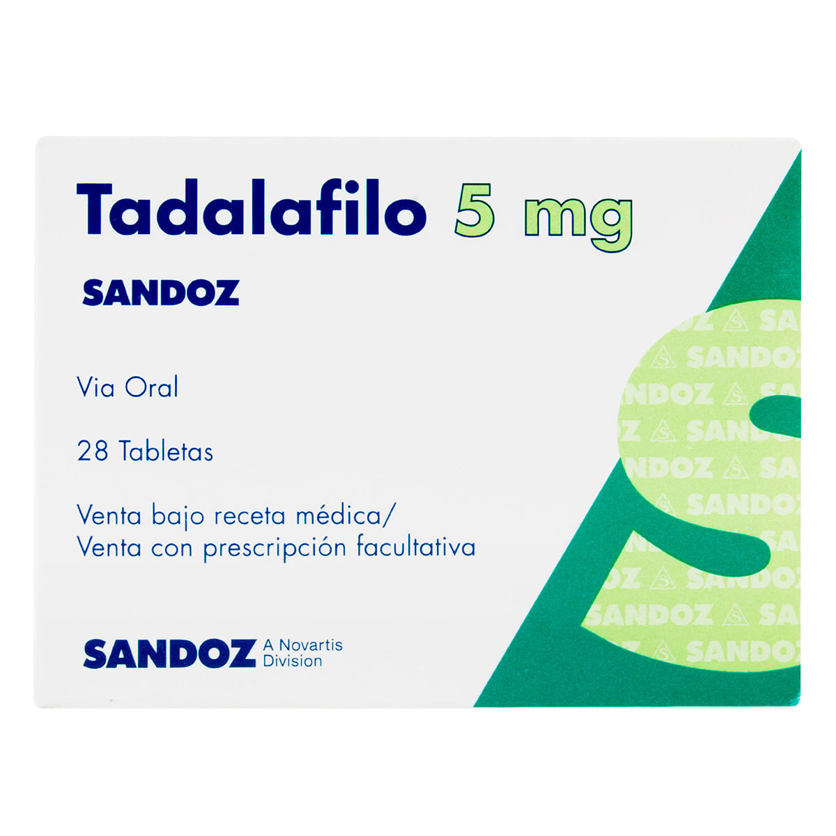 Tadalafil 5mg sandoz