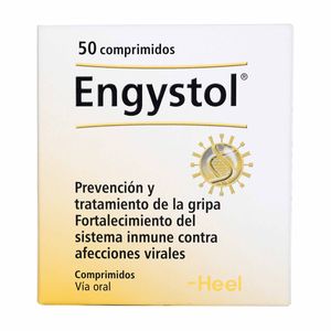 Engystol Prevención y Tratamiento de la Gripa Heel Frasco x 50 Comprimidos