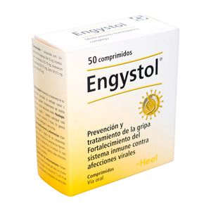 Engystol Prevención y Tratamiento de la Gripa Heel Frasco x 50 Comprimidos