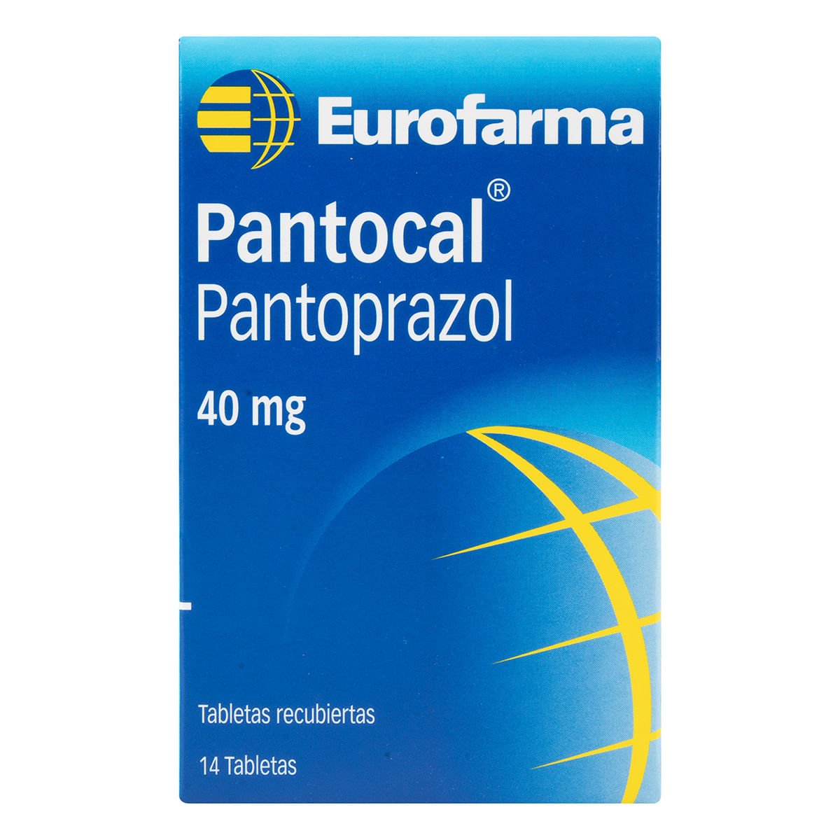 Pantocal 40 Mg Eurofarma Caja X 14 Tabletas Recubiertas. - Farmaexpress