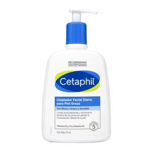 Limpiador Facial para Piel Grasa Cetaphil Frasco x 473 mL