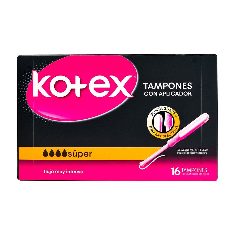 tampon-kotex-super-con-aplicador-16-unds