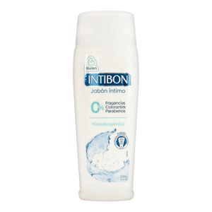 Jabón Íntimo Intibon 0% Bivien Frasco x 210 g
