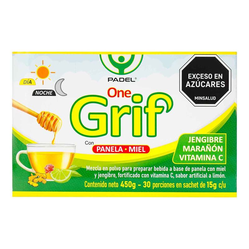 one-grif-con-panela-y-miel-30-sbs-15-g