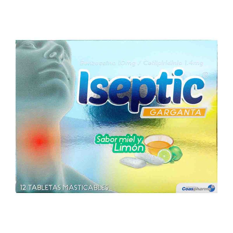 iseptic-miel-limon-caja-12-tabletas