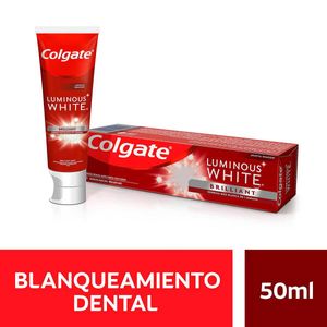 Crema Dental Colgate Luminous White Brilliant Mint Caja x 50 mL