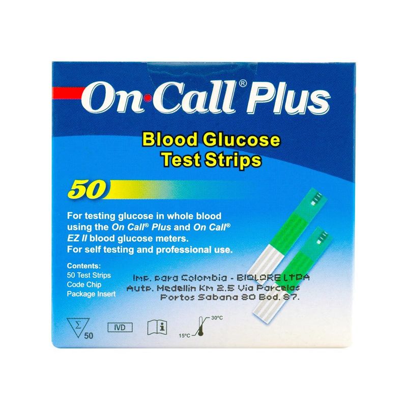 on-call-plus-tiras-reactivas-50-unds