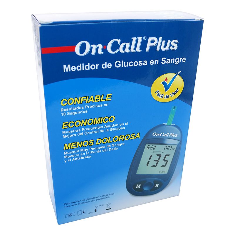 glucometro-on-call-plus-system-kit