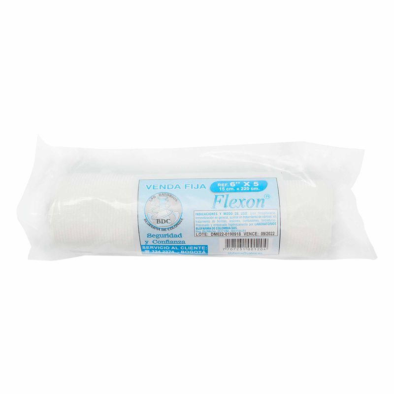 venda-fija-blanca-flexon-6x5