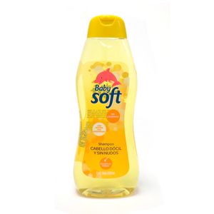 Shampoo Baby Soft Cabello Dócil Y Sin Nudos Frasco X 800 Ml.