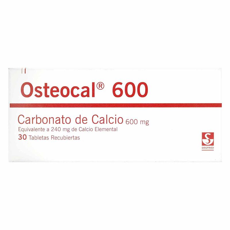 osteocal-600-mg-30-tabletas