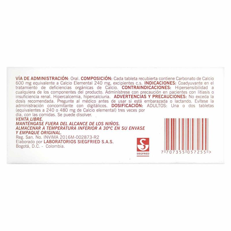 osteocal-600-mg-30-tabletas