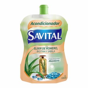 Acondicionador Elixir de Romero Savital Doypack x 100 mL