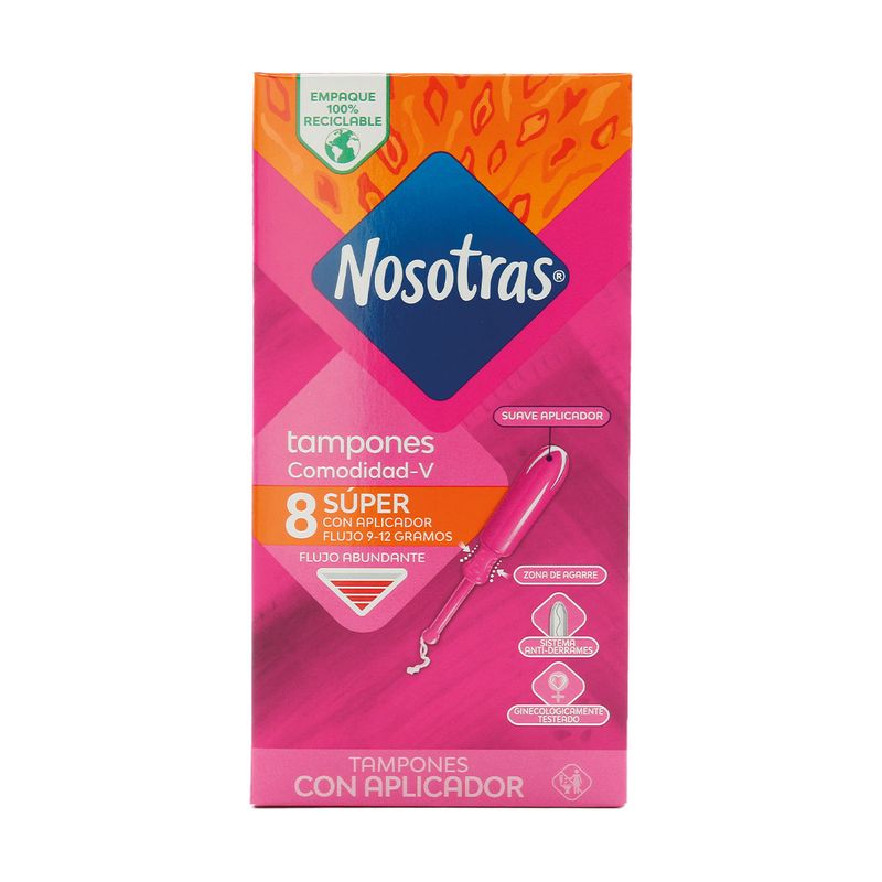 tampon-nosotras-caplicador-super-8und