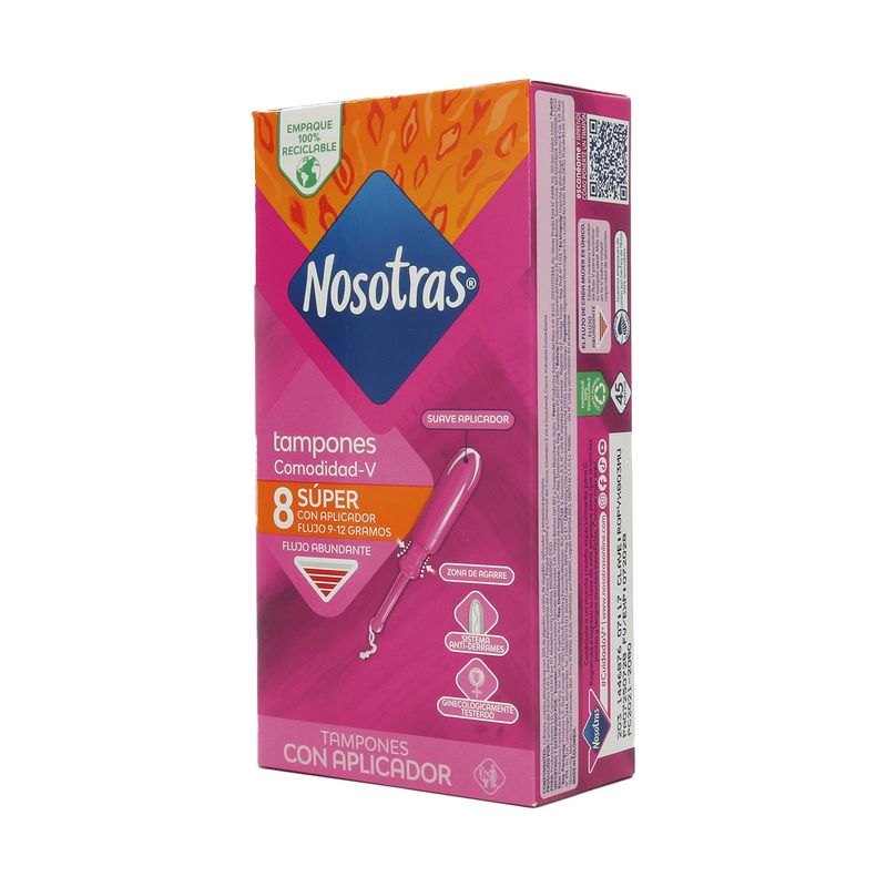 tampon-nosotras-caplicador-super-8und