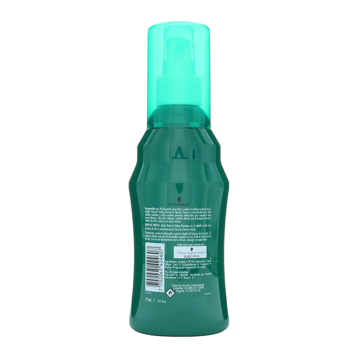 Laca Natural Fuerte Styling Frasco x 175 mL - Farmaexpress